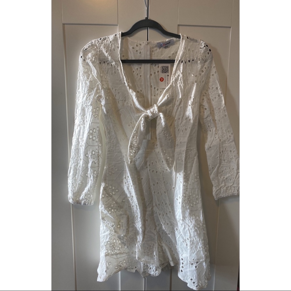 White spring/summer dress